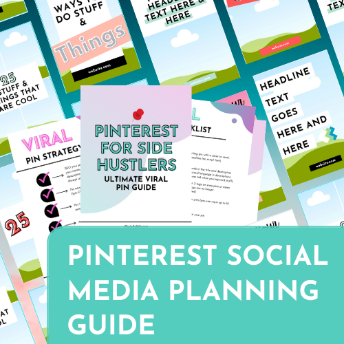Pinterest Social Media Planning Guide